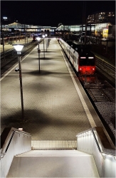 La gare de nuit